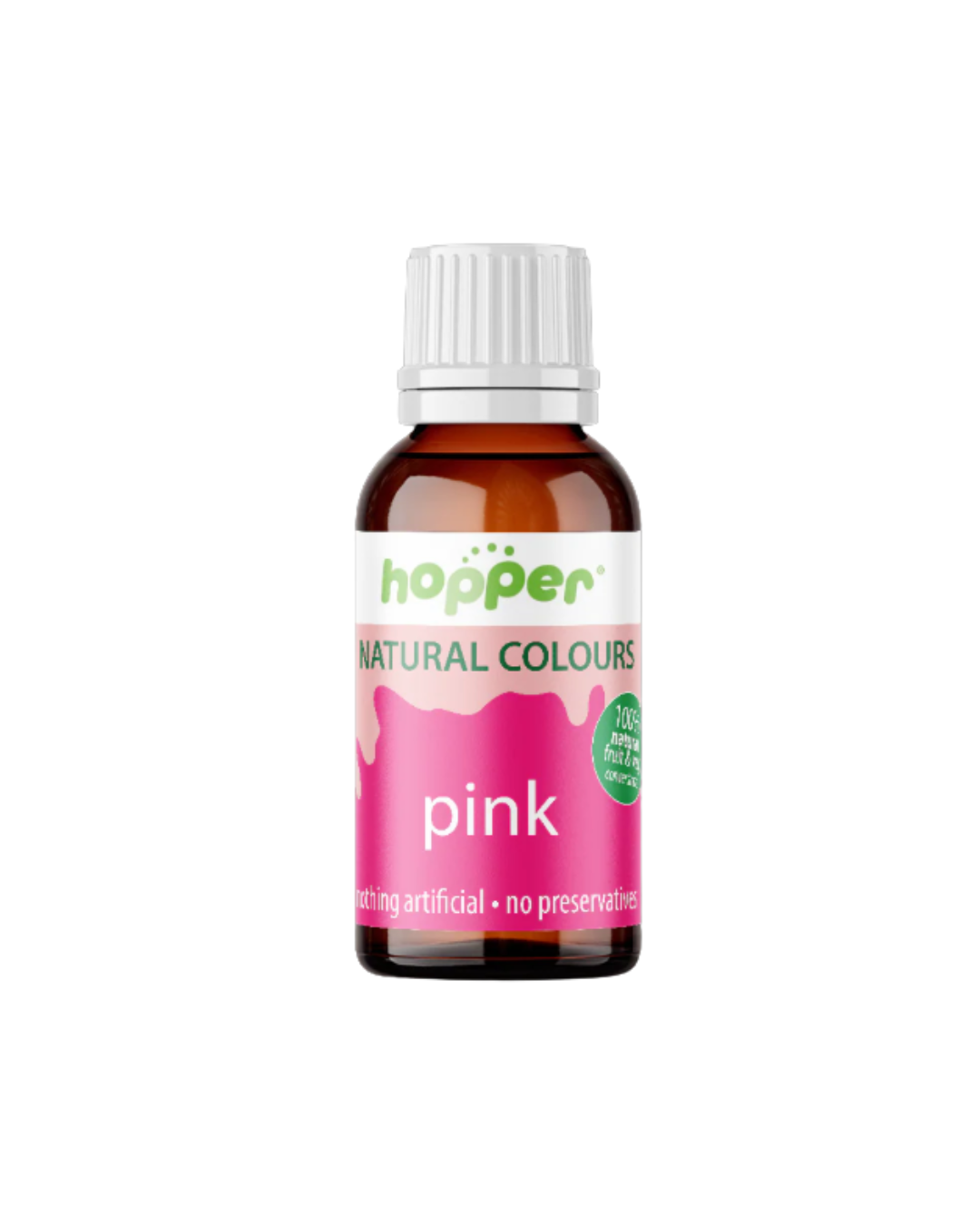 Hopper Natural Food Colour Pink 20g