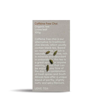 Caffeine Free Chai - Loose Leaf 100g