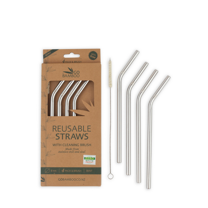 Stainless Steel Straw (Bent)