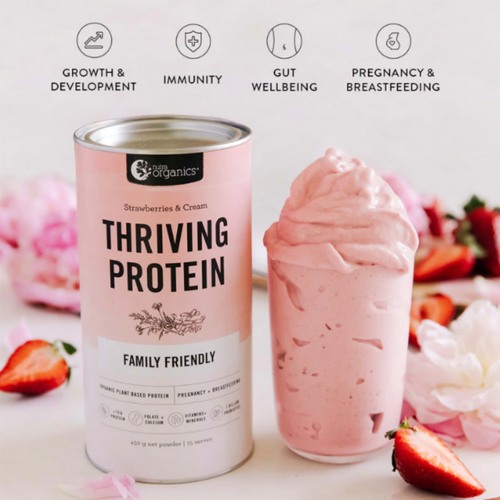 Thriving Protein Strawberries + Cream