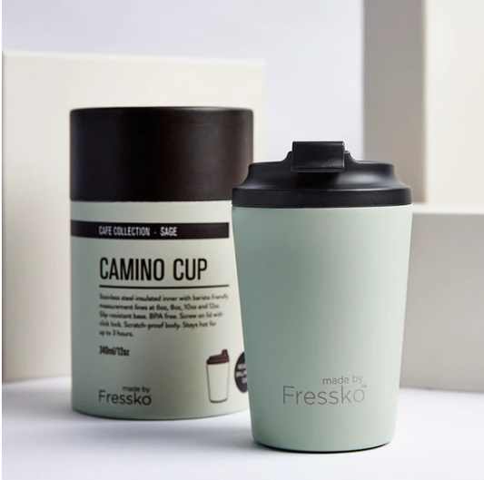Fressko Camino Coffee Cup 340ml Sage